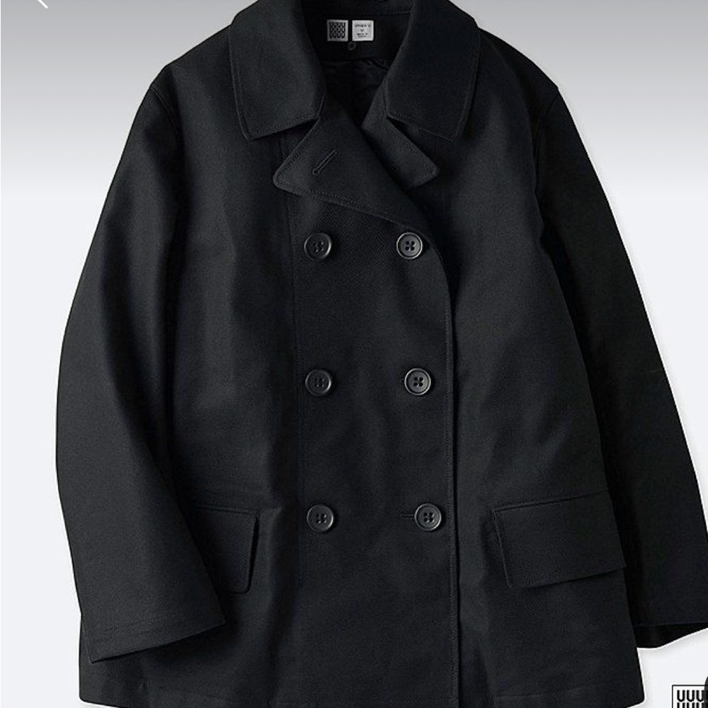 uniqlo uuu women pea coat medium nwt. *